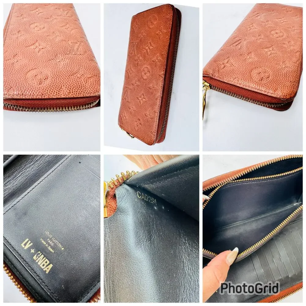 LOUIS VUITTON x NBA Capsule Bundle:  Zippy Vertical Wallet and Glasses Case